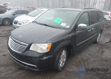 2012 Chrysler Town & Country Touring-L z USA, uszkodzony, nr VIN 2C4RC1CG0CR384269